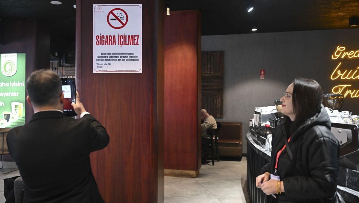 Bakanlıktan kafelerde sigara denetimi Bakanlıktan kafelerde sigara denetimi