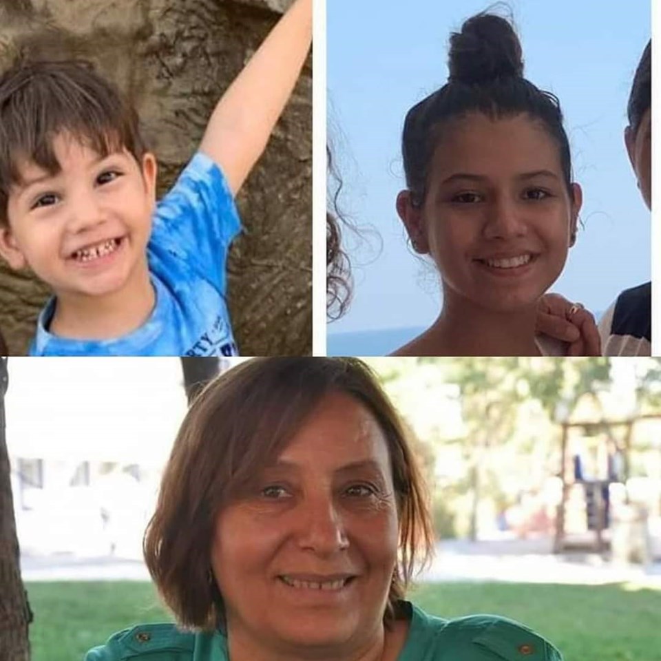 İzmir depreminde hayatını kaybeden hala ve yeğenleri Çanakkale’de son yolculuklarına uğurlandı - 1