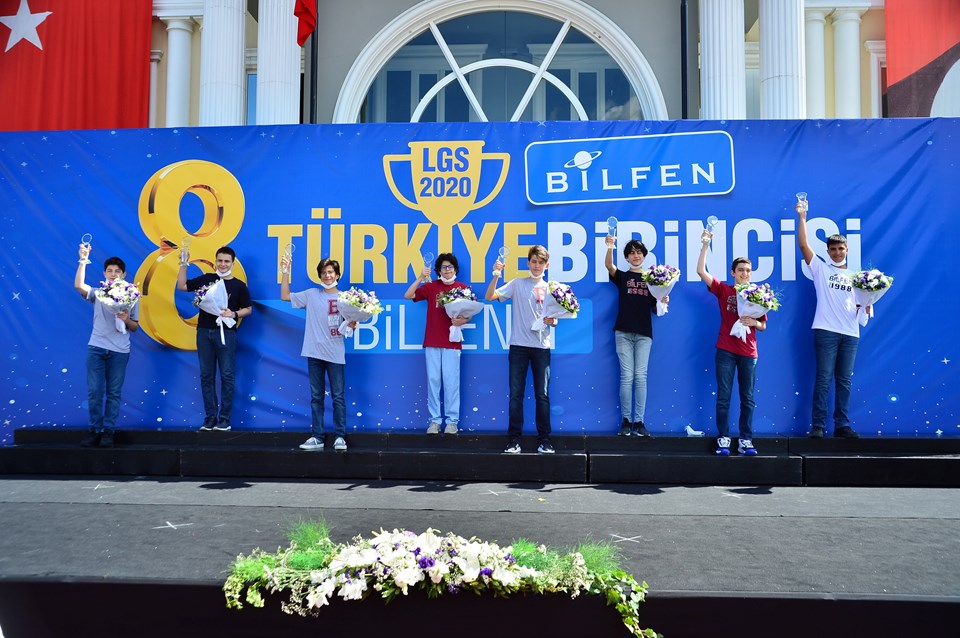 Bilfen'den LGS'de 8 Türkiye birincisi - 1