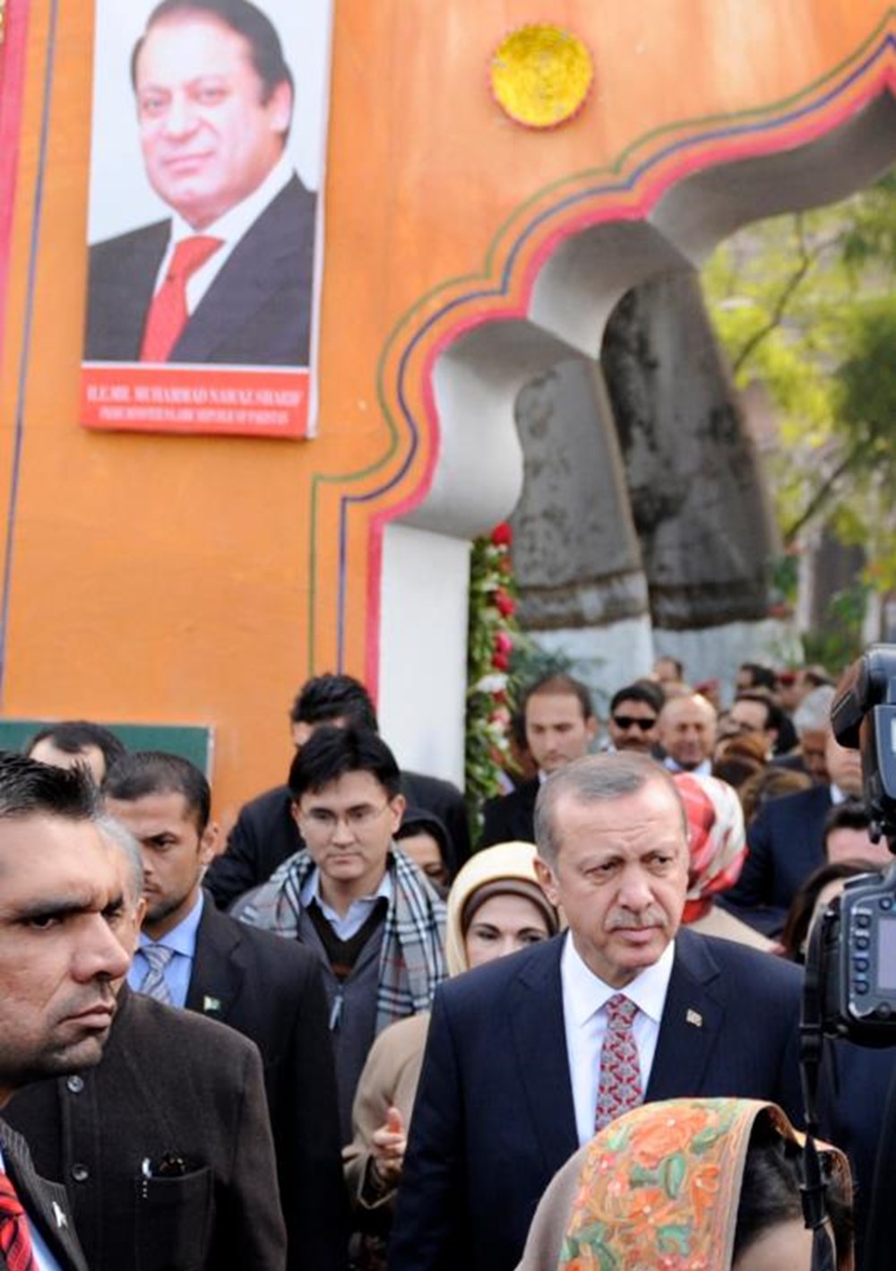 Erdoğan'a Pakistan'da renkli karşılama - 1