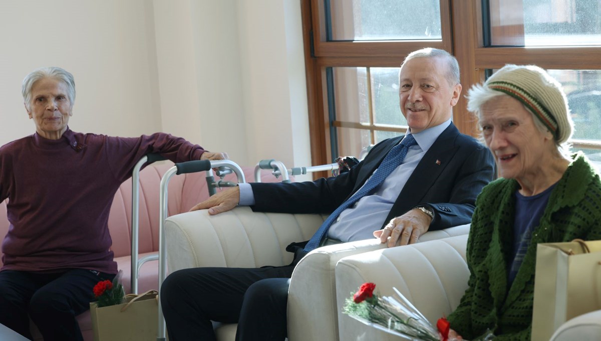 Cumhurbaşkanı Erdoğan'dan Darülaceze ziyareti