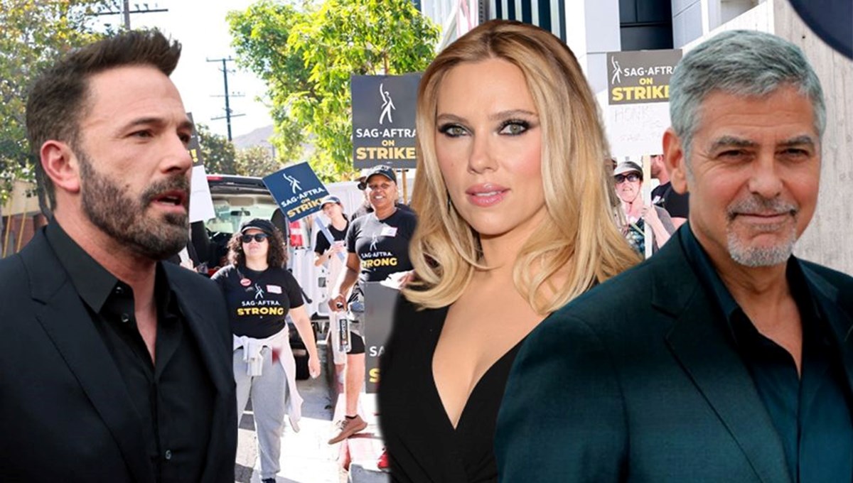 Hollywood yıldızları grevi bitirmek istiyor: Milyonlarca dolar teklif ettiler