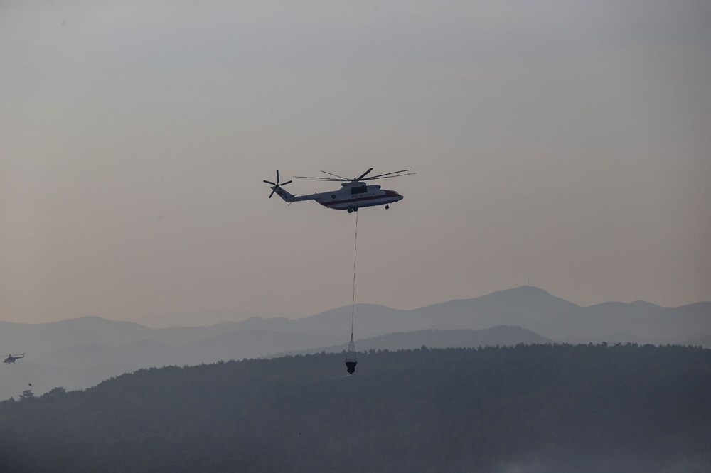 Çanakkale'de orman yangını kontrol altında - 9