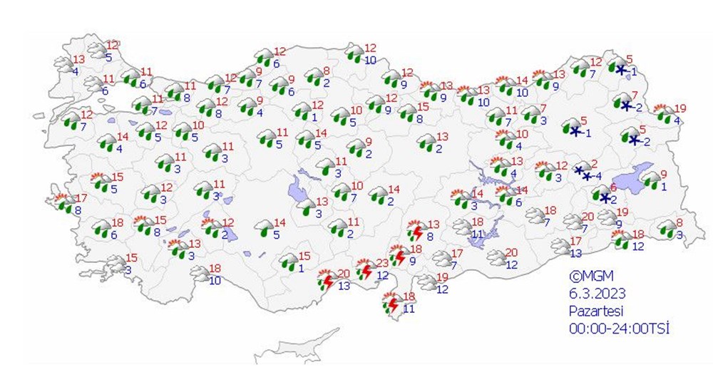 Meteorolojiden çöl taşınımı uyarısı! (Bugün ve hafta genelinde hava nasıl olacak?) - 8