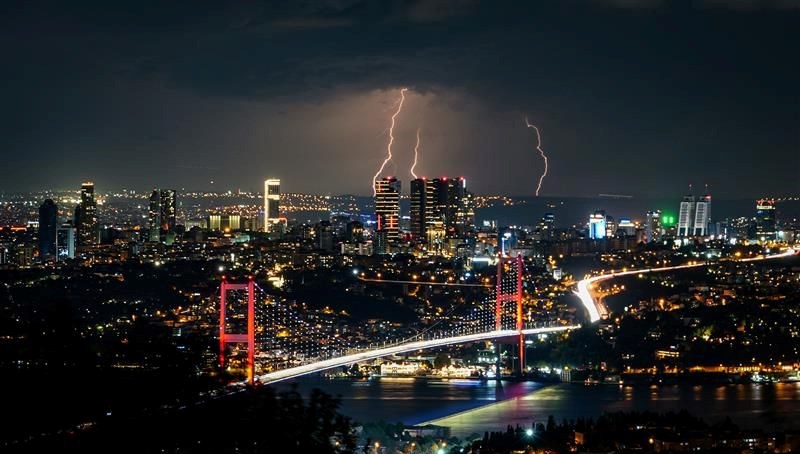 İstanbul'da önce sıcak, sonra kış
