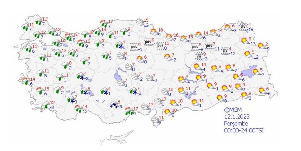 Ege ve Marmara için fırtına uyarısı (Bugün hava durumu nasıl olacak) - 11