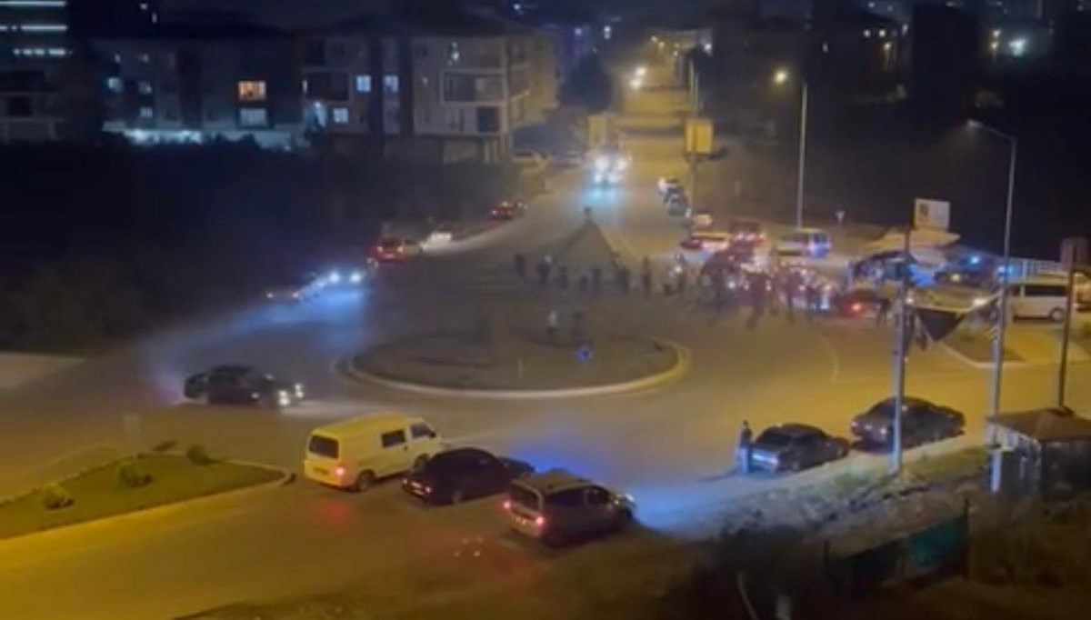 Kavşakta drifte 36 bin TL ceza Kavşakta drifte 36 bin TL ceza