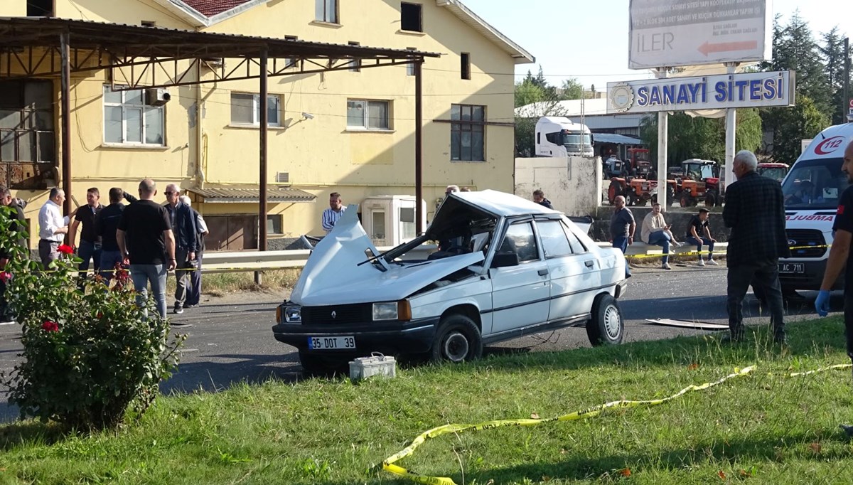 Kütahya'da feci kaza: 1 ölü, 9 yaralı