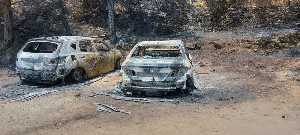 Muğla'daki yangın: Mazı Mahallesi'nden geriye bunlar kaldı - 5