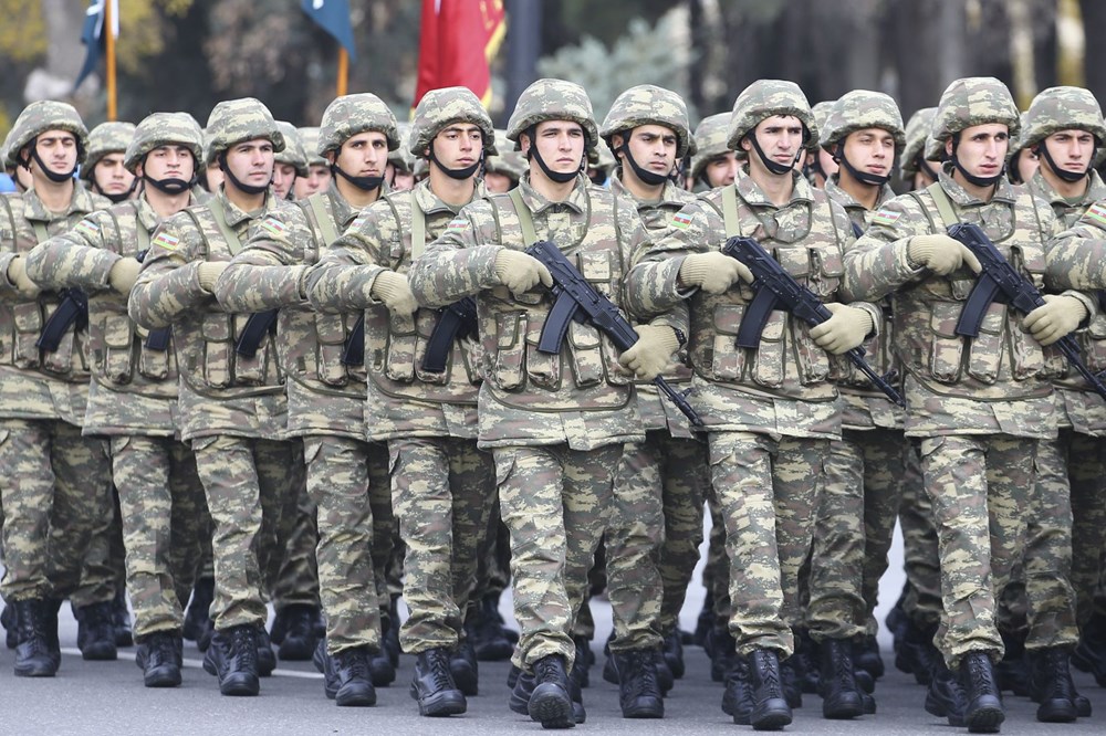 Bakü'de Karabağ zaferi kutlaması - 8