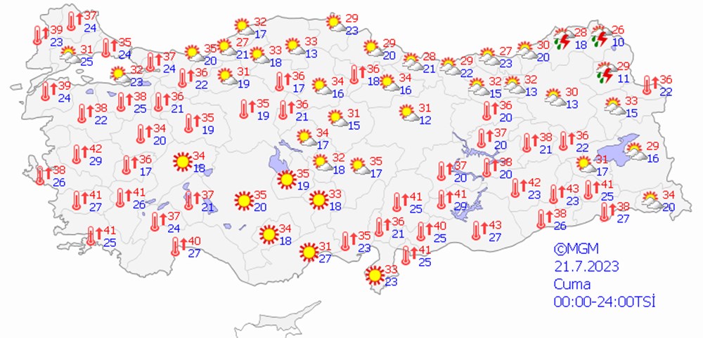 Çöl sıcakları geri geliyor: İşte gün gün beklenen hava durumu - 8
