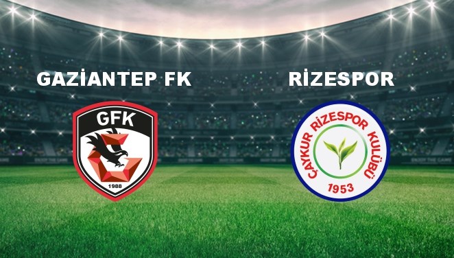 Gaziantep FK - Ç.Rizespor Maçı Ne Zaman? Gaziantep FK - Ç.Rizespor Maçı Hangi Kanalda Canlı Yayınlanacak?