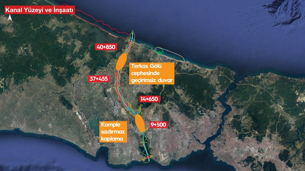 Kanal İstanbul için ilk temel atıldı - 14