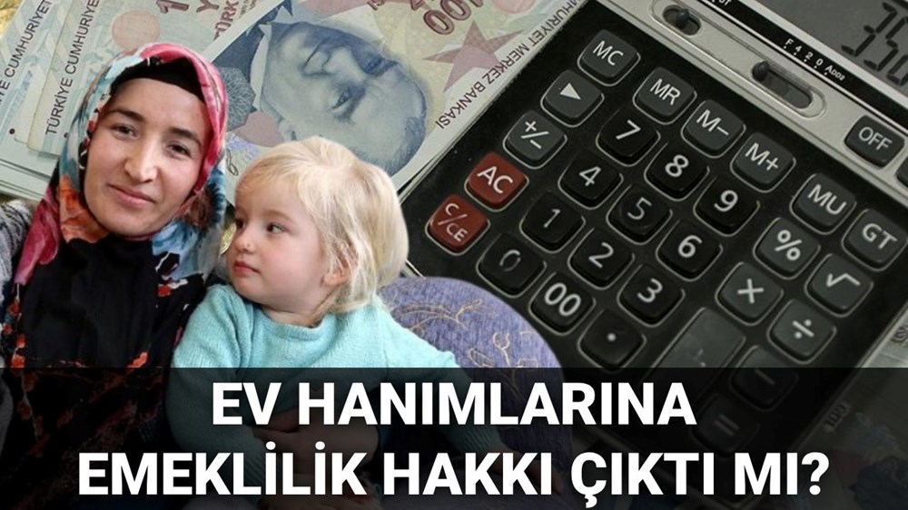 Mesken hanımlarına emeklilik düzenlemesinde son durum 2025: Konut hanımlarına emeklilik hakkı çıktı mı, ne vakit çıkacak? 72 KgMTiYKeQ0mtY7Jeqw YVw
