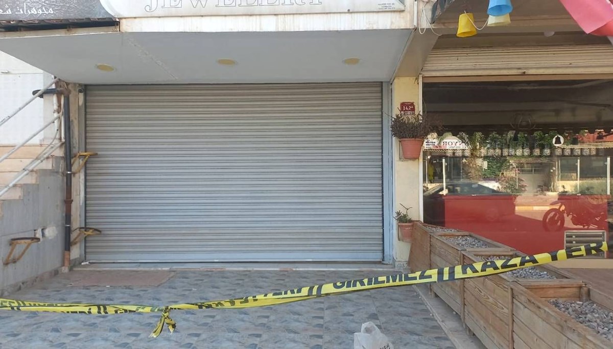 Hatay'da kuyumcuda silahlı saldırı
