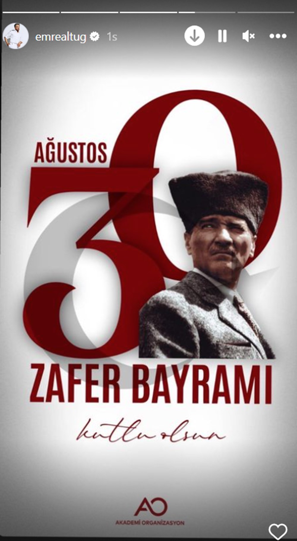 Ünlü isimlerin 30 Ağustos Zafer Bayramı mesajları - 16