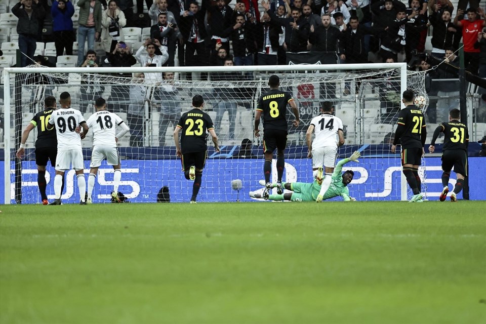 Şampiyonlar Ligi: Beşiktaş öne geçtiği maçta Ajax'a yenildi - 1