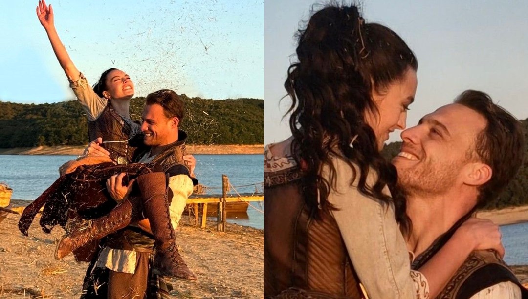 Kerem Bürsin ile Melis Sezen'in rol aldığı "Son of a Rich" filminden ilk kareler