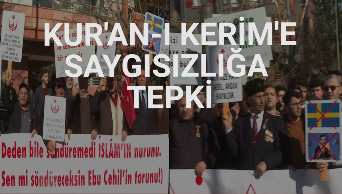 İsveç'te Kur'an-ı Kerim yakılan provokatif eyleme tepkiler sürüyor