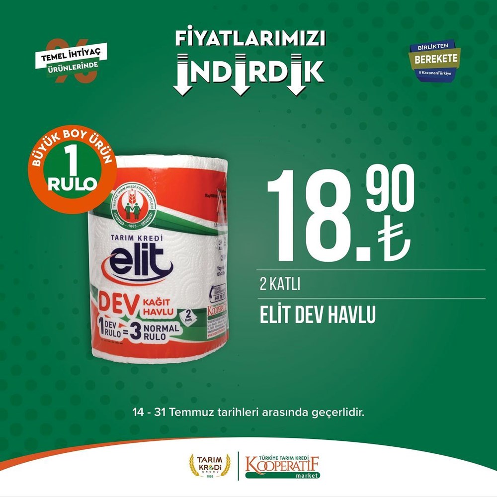 Tarım Kredi Kooperatif Market yeni indirimli ürünler listesi belli oldu (15-31 Temmuz 2023 Tarım Kredi Market indirimleri) - 5