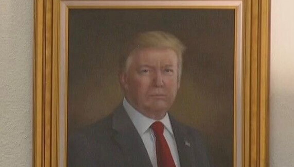 Trump'tan kendi portresine tepki: