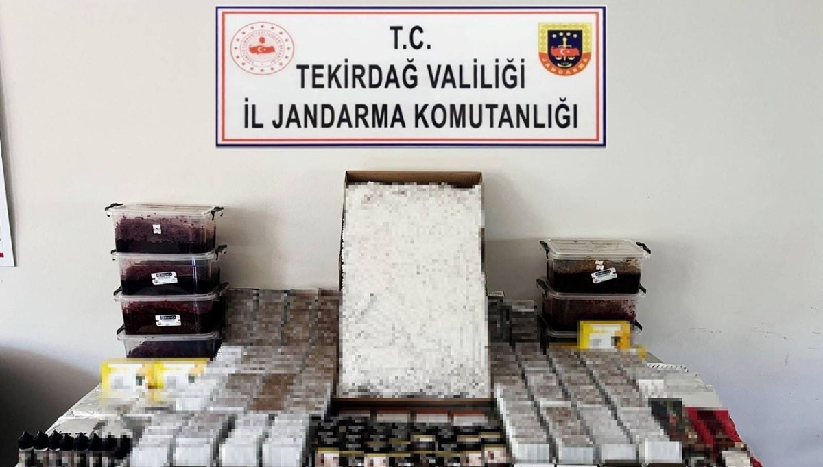 Kaçak tütün operasyonu