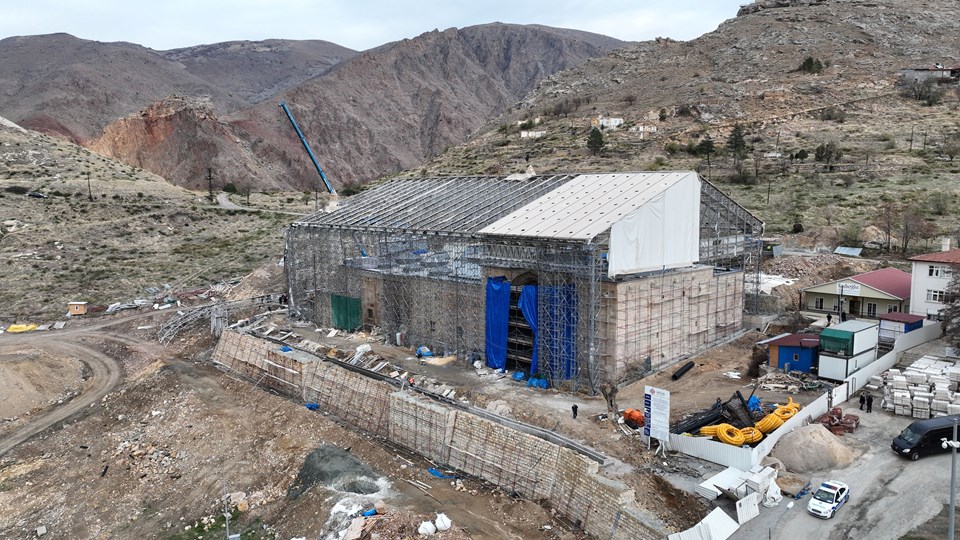 Divriği Ulu Camii ve Darüşşifası'ndaki restorasyonda sona yaklaşıldı - 1