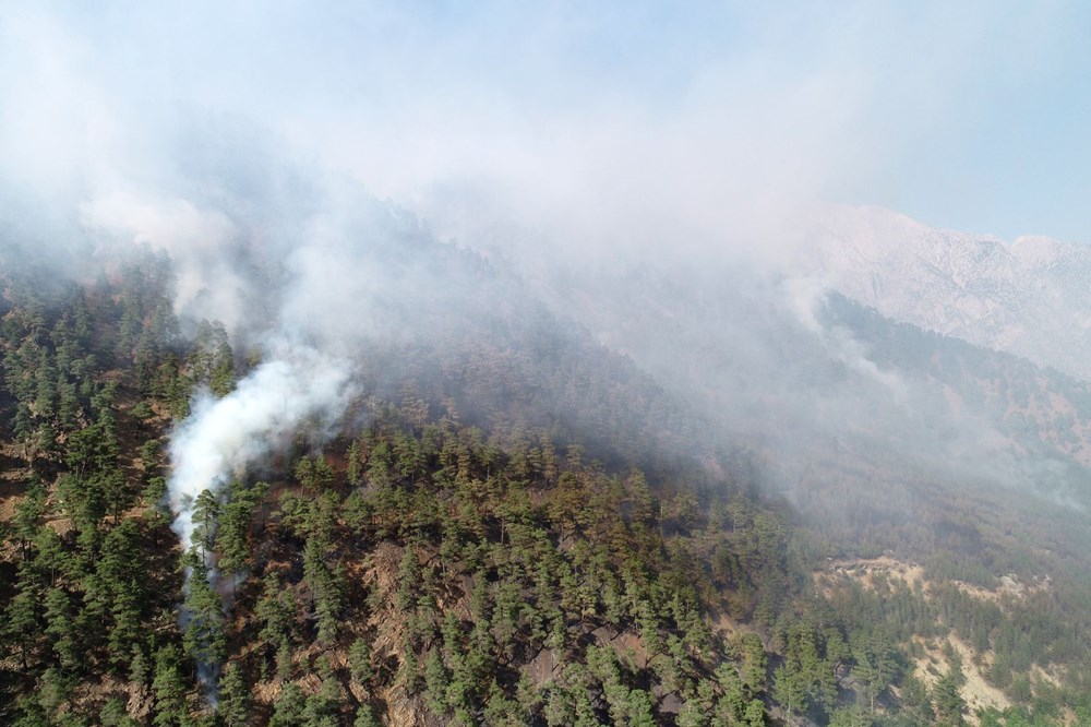 Antalya, Adana, Mersin, Aydın, Muğla, Osmaniye ve Kayseri'de orman yangınları - 22
