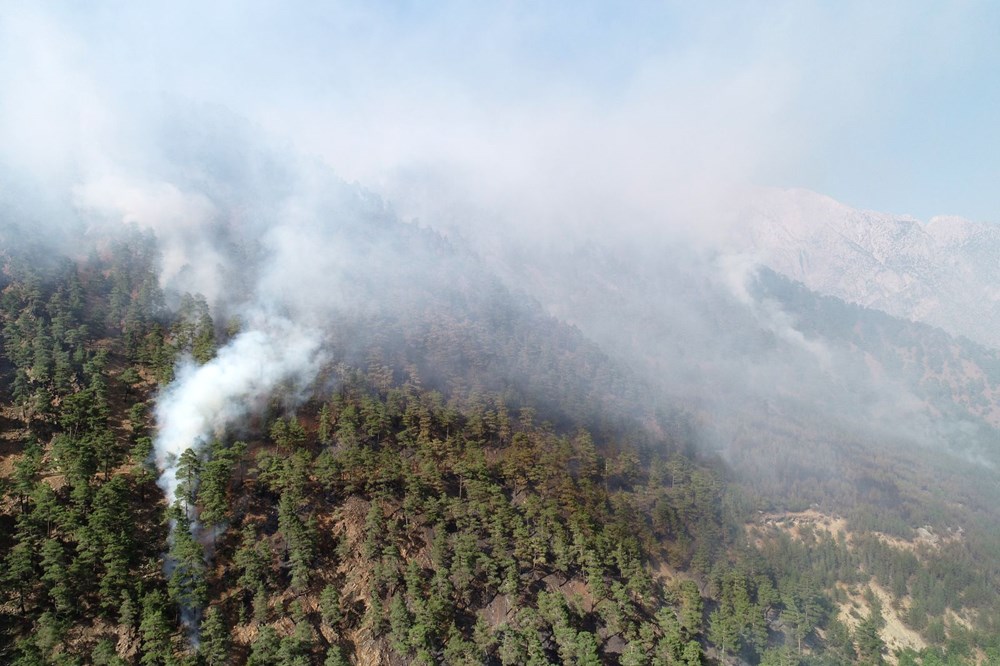 Antalya, Adana, Mersin, Aydın, Muğla, Osmaniye, Kayseri ve Manisa'da orman yangınları - 23