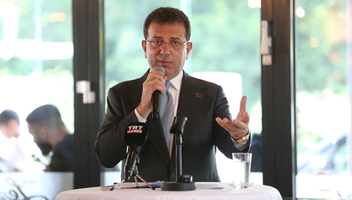 İmamoğlu'ndan Bakan Tunç'a yanıt: Ben sana parmak salladım İmamoğlu'ndan Bakan Tunç'a yanıt: Ben sana parmak salladım