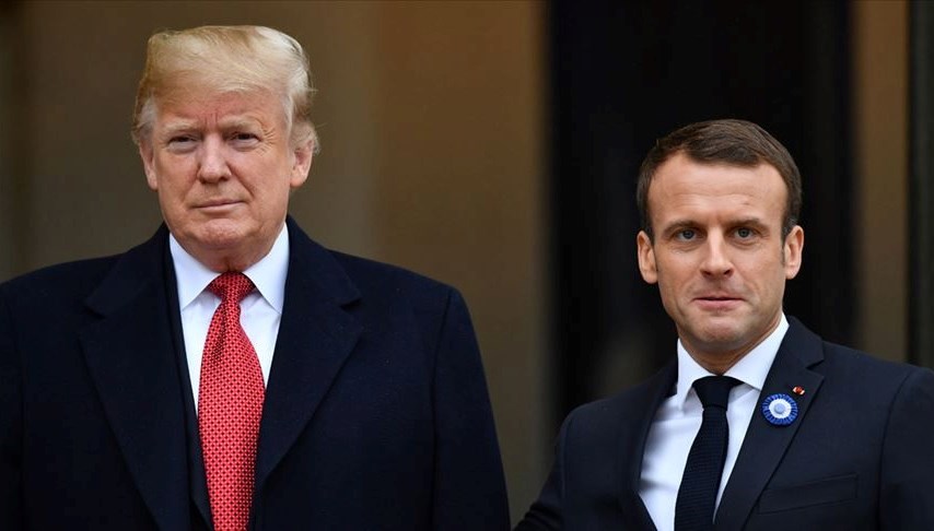 Macron'dan Trump'a çağrı: Putin'e karşı zayıf olamazsın