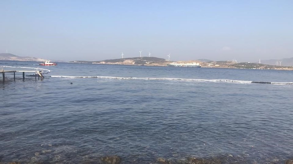 İzmir'de denizi kirleten fuel oil'in kaynağı tespit edildi - 1
