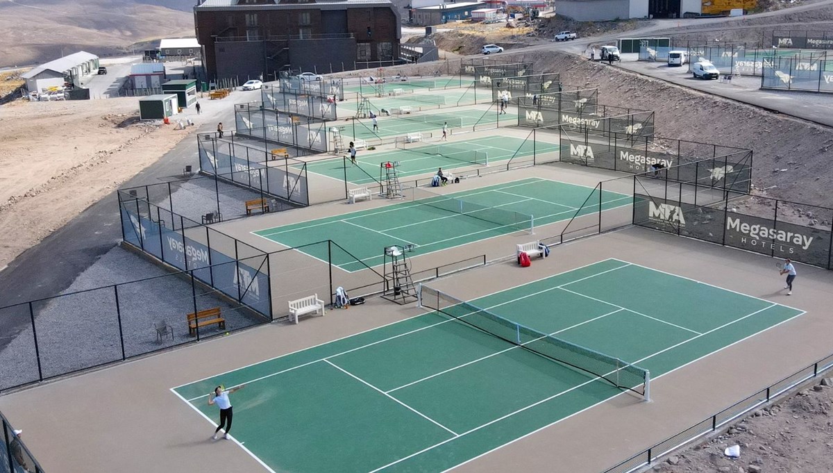 Erciyes, ilk kez uluslararası tenis turnuvasına ev sahipliği yapacak