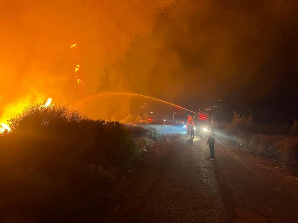 Çanakkale ve Edirne'deki yangınlar büyüdü: Evler ve araçlar zarar gördü, çok sayıda tahliye var - 20