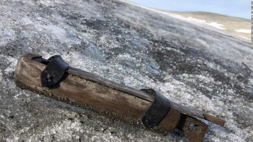Norveç'te eriyen buzullar Viking dönemine ait eserleri ortaya çıkardı - 1