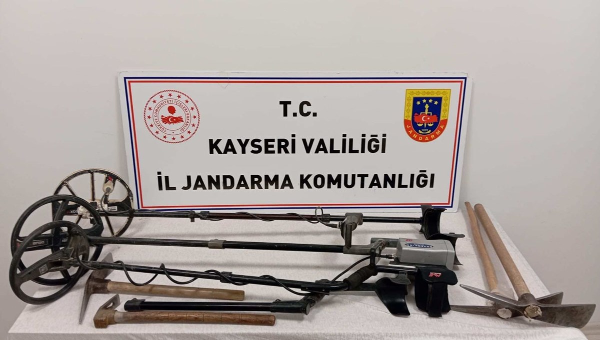 Kaçak kazıya suçüstü