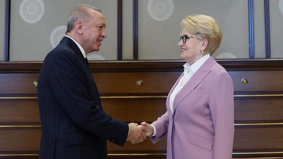 Cumhurbaşkanı Erdoğan, Meral Akşener ile görüştü - 1