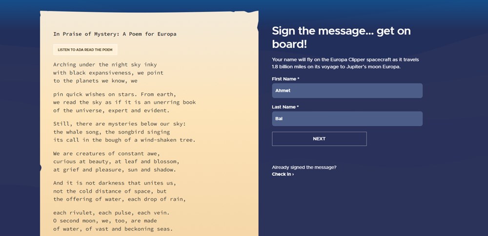 NASA isminizi Uzay'a taşıyacak: İşte adım adım kaydolma rehberi - 7