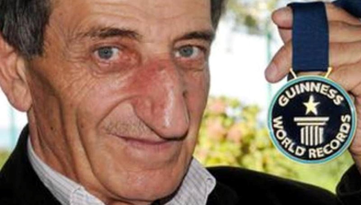 Burnuyla Guinness Rekorlar Kitabı'na girmişti, hayatını kaybetti Burnuyla Guinness Rekorlar Kitabı'na girmişti, hayatını kaybetti
