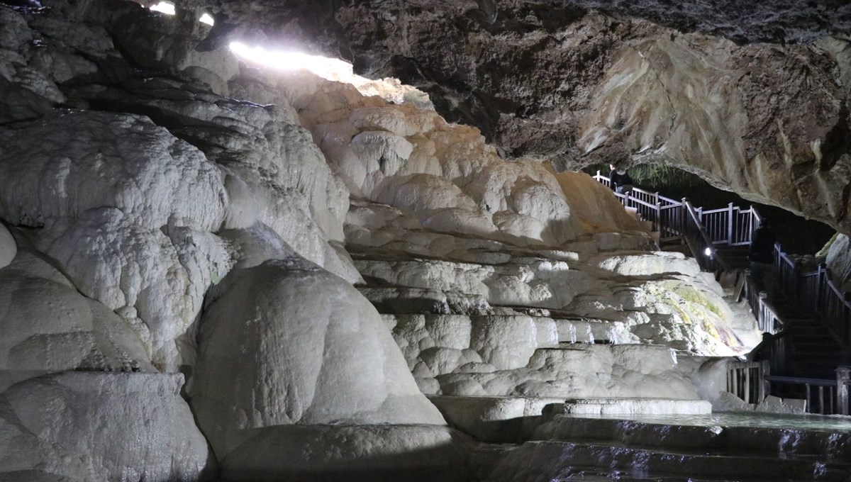 Denizli mağaraları turizme katkı sağlıyor Denizli mağaraları turizme katkı sağlıyor