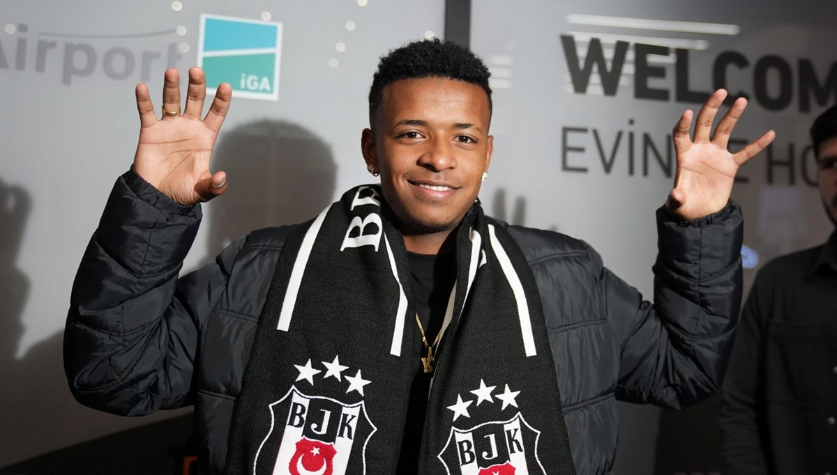 Beşiktaş'ın yeni transferi Arroyo, İstanbul'a geldi