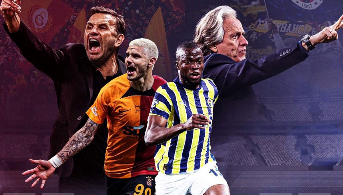 Galatasaray - Fenerbahçe derbisi başladı (Canlı Anlatım)