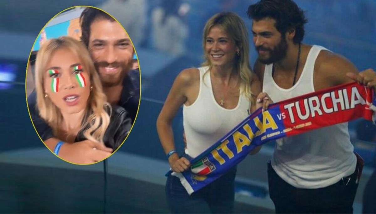 Diletta Leotta ve Can Yaman da tribündeydi: Biri sevindi biri üzüldü