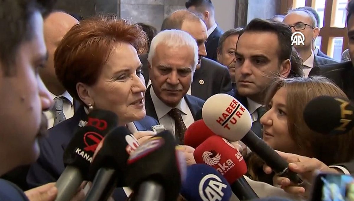 Meral Akşener’den “gizli görüşme” tepkisi Meral Akşener’den “gizli görüşme” tepkisi