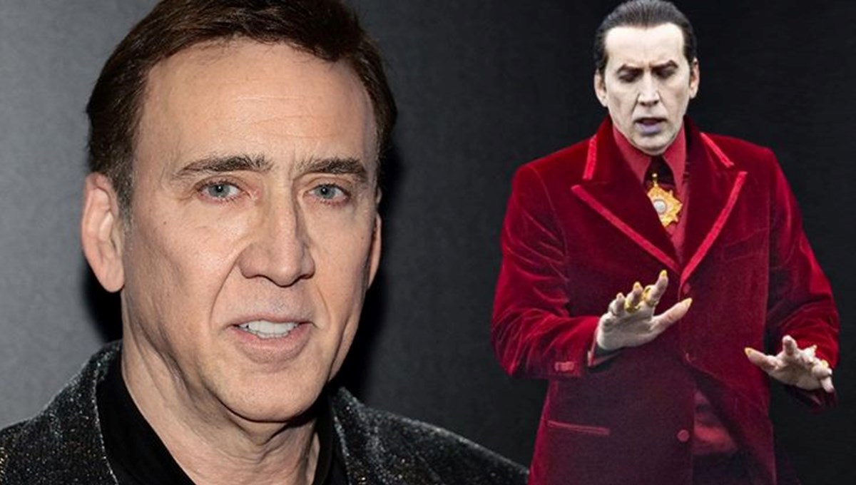 Nicolas Cage'den 'Dracula' itirafı: Yanlışlıkla kendi kanımı içtim