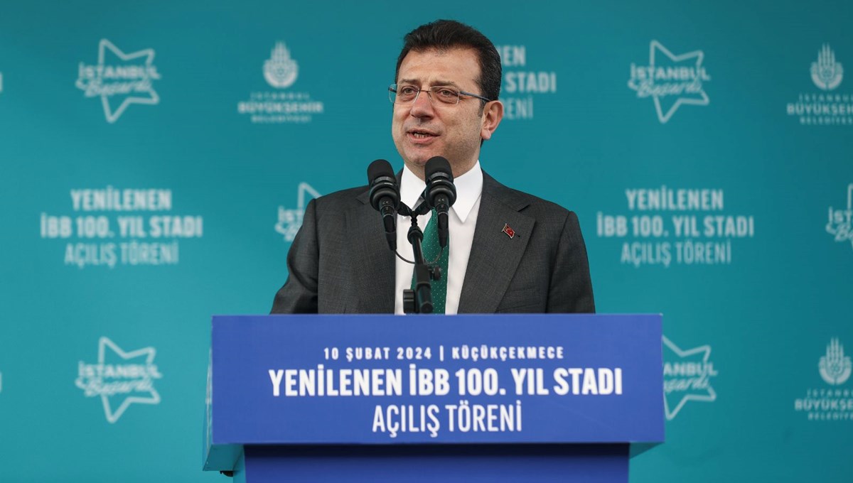 Ekrem İmamoğlu: İstanbul'a 7'si futbol stadı 19 spor tesisi kazandırdık