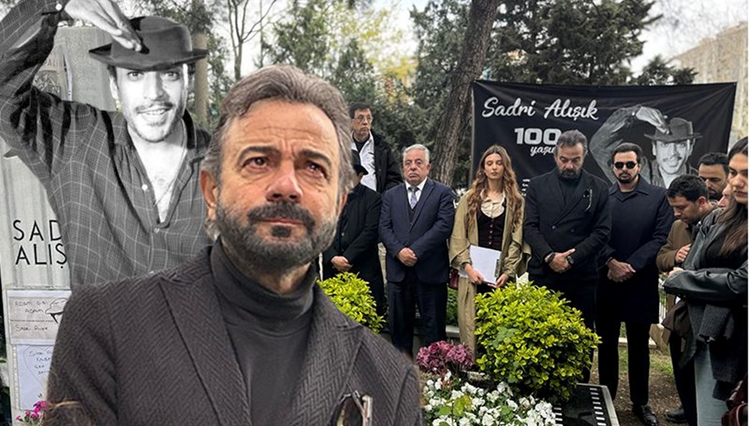 Sadri Alışık mezarı başında anıldı | "Şapkası her an her zaman başımızda"