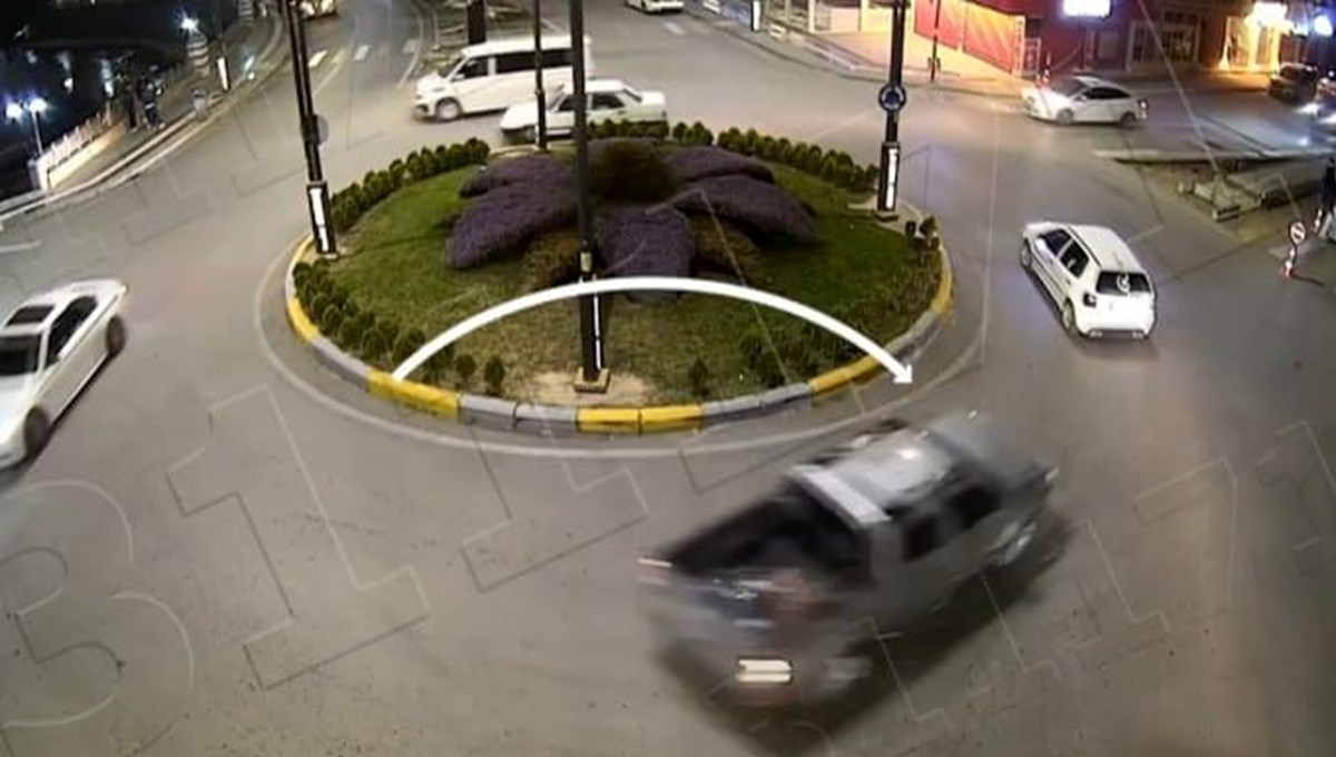 Kavşaktaki drifte 96 bin lira ceza Kavşaktaki drifte 96 bin lira ceza