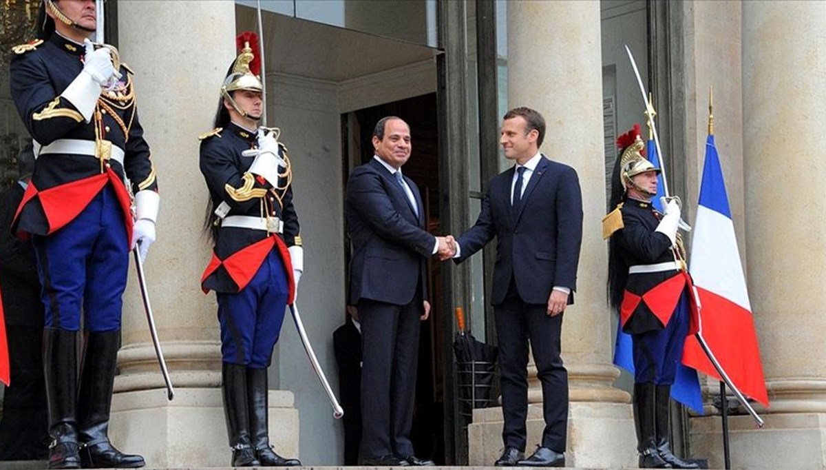 Macron ve Sisi Gazze'yi görüştü