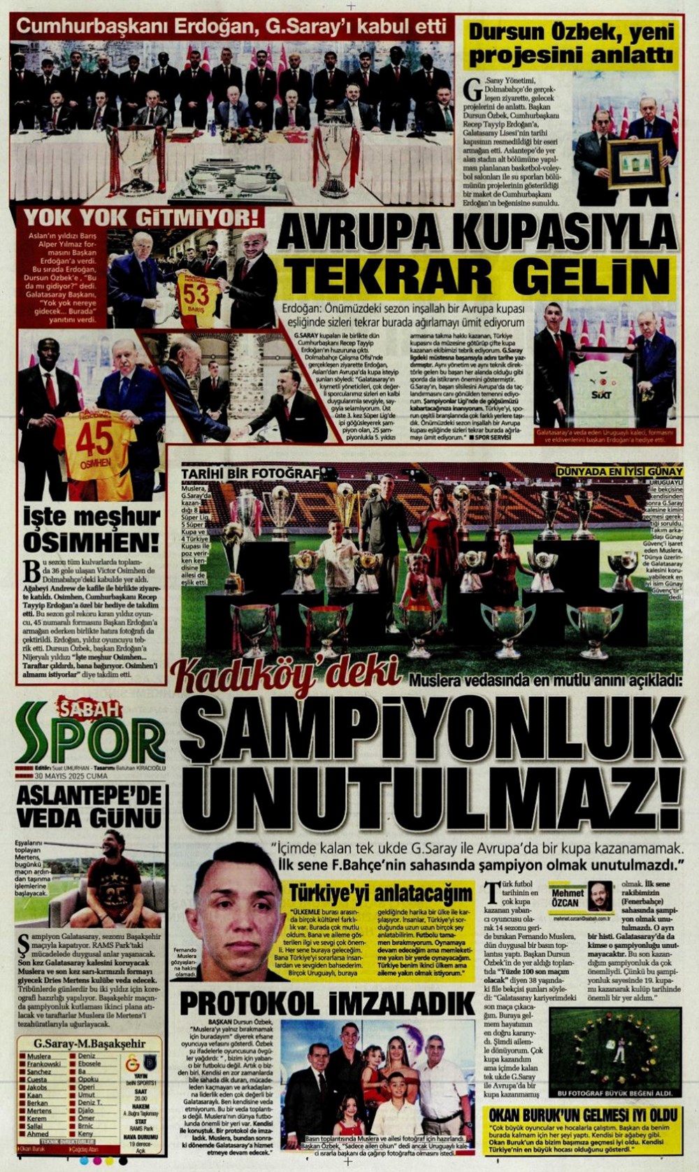 "İlkay sürprizi" (30 Mayıs 2025 spor manşetleri) - 15